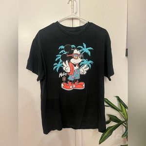 Disney Vintage Shirt with Neff Collab of Neon Mickey 1928